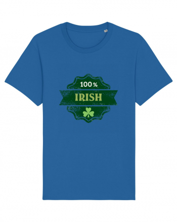 100% Irish Royal Blue