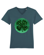 Lucky St. Patrick Tricou mânecă scurtă guler V Bărbat Presenter