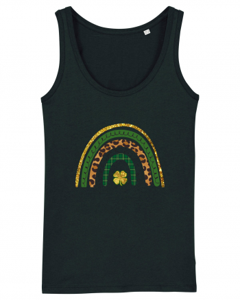 St. Patrick's Day Rainbow Black