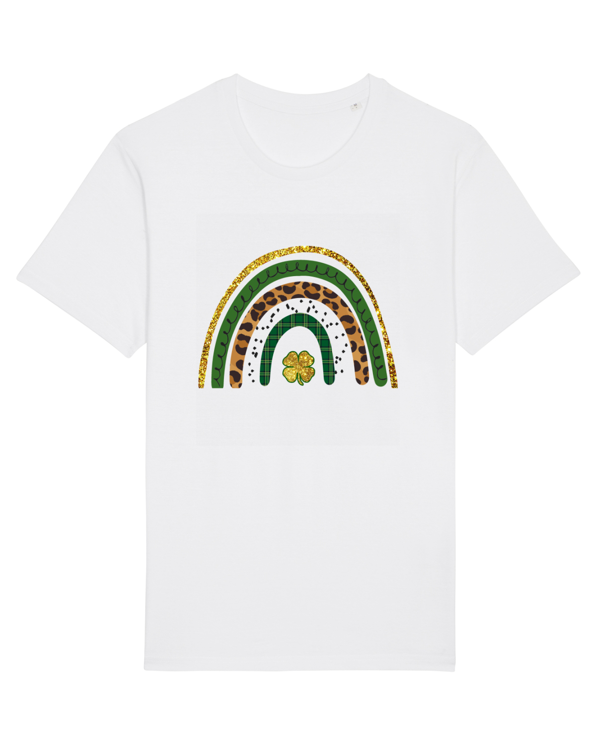 Tricou mânecă scurtă Unisex Rocker White