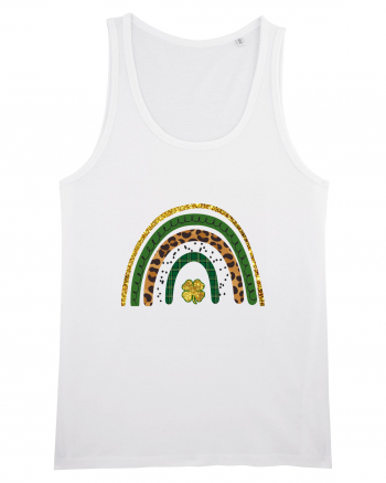 St. Patrick's Day Rainbow White