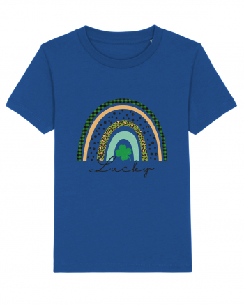 Lucky St. Patrick's Day Rainbow Majorelle Blue