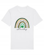 Lucky St. Patrick's Day Rainbow Tricou mânecă scurtă Unisex Rocker