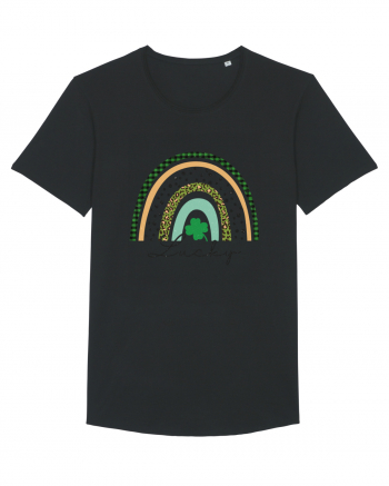 Lucky St. Patrick's Day Rainbow Black