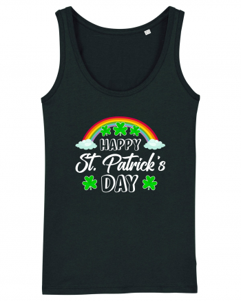 Happy St. Patrick's Day Black