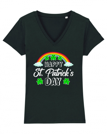 Happy St. Patrick's Day Black