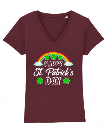 Happy St. Patrick's Day Burgundy