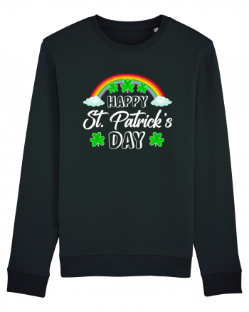 Happy St. Patrick's Day Black