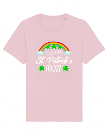 Happy St. Patrick's Day Cotton Pink