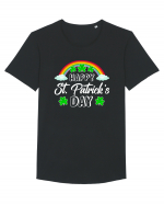 Happy St. Patrick's Day Tricou mânecă scurtă guler larg Bărbat Skater