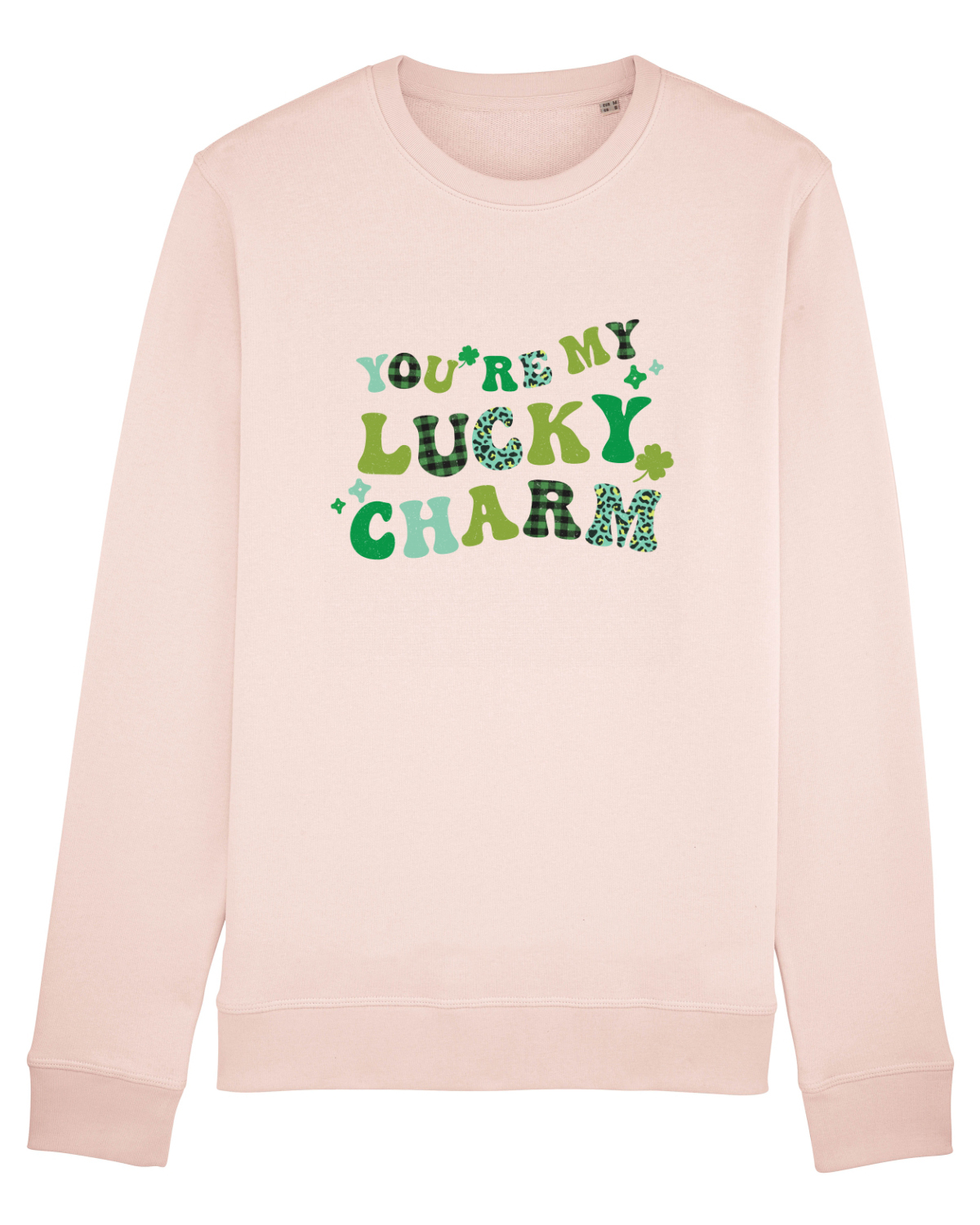 Bluză mânecă lungă Unisex Rise Candy Pink