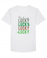 Feeling Lucky Tricou mânecă scurtă guler larg Bărbat Skater