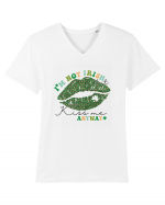 I'm Not Irish But Kiss Me Anyway Tricou mânecă scurtă guler V Bărbat Presenter