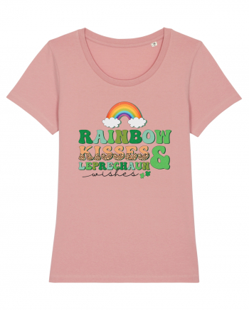 Rainbow Kisses And Leprechaun Wishes Canyon Pink