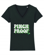 Pinch Proof Tricou mânecă scurtă guler V Damă Evoker