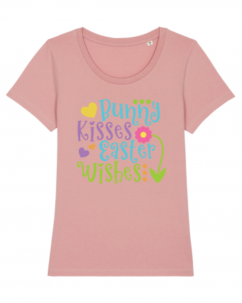 Bunny Kisses Easter Wishes Canyon Pink