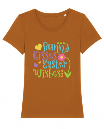Bunny Kisses Easter Wishes Roasted Orange