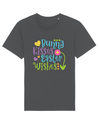 Bunny Kisses Easter Wishes Anthracite