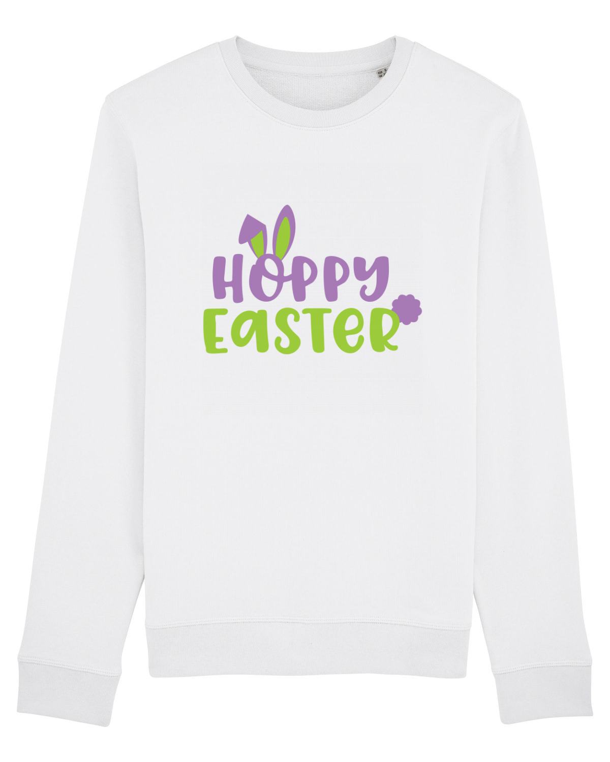 Bluză mânecă lungă Unisex Rise White