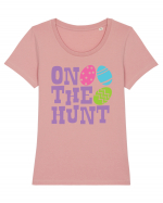 On The Hunt Tricou mânecă scurtă guler larg fitted Damă Expresser