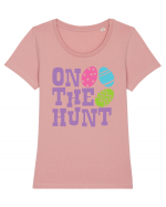 On The Hunt Tricou mânecă scurtă guler larg fitted Damă Expresser