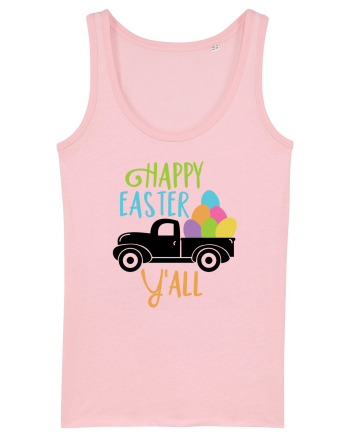 Happy Easter Yall Cotton Pink