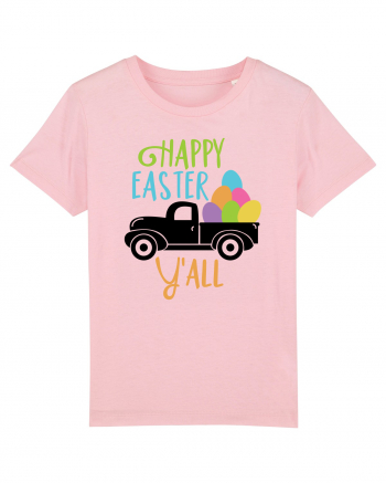 Happy Easter Yall Cotton Pink