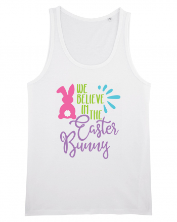 We Believe in the Easter Bunny White