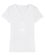 Inside Out Tricou mânecă scurtă guler V Damă Evoker