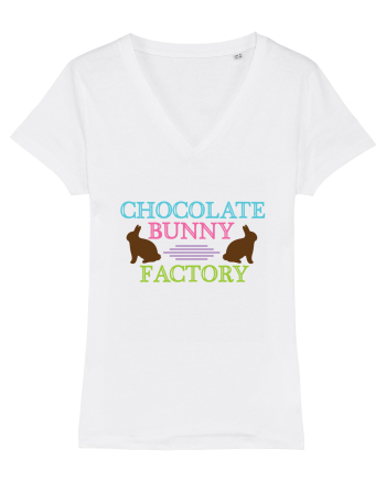 Chocolate Bunny Factory White
