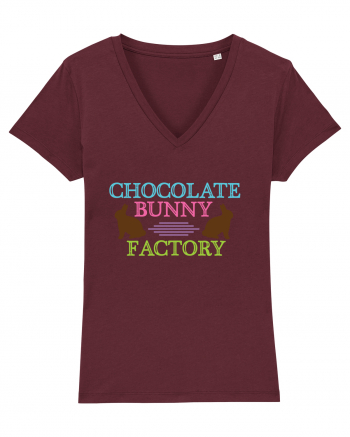 Chocolate Bunny Factory Burgundy