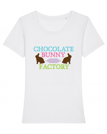 Chocolate Bunny Factory White