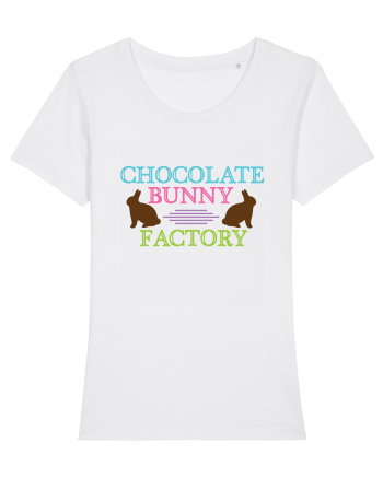 Chocolate Bunny Factory White