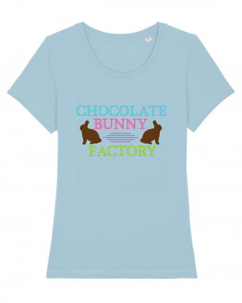 Chocolate Bunny Factory Sky Blue