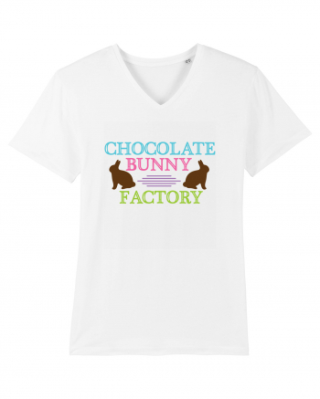 Chocolate Bunny Factory White