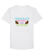 Chocolate Bunny Factory Tricou mânecă scurtă guler larg Bărbat Skater