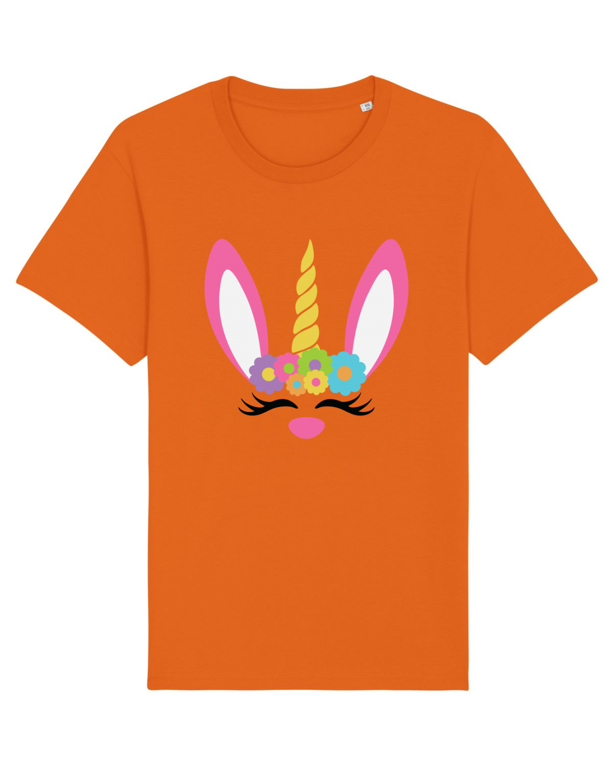 Tricou mânecă scurtă Unisex Rocker Bright Orange