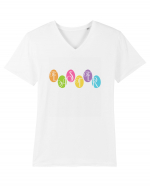 Easter Tricou mânecă scurtă guler V Bărbat Presenter