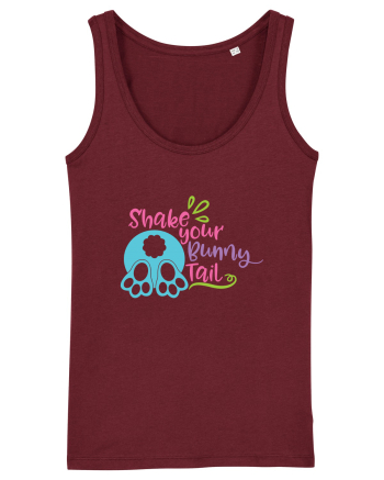 Shake your Bunny Tail Burgundy
