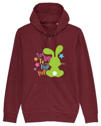 Too Hip to Hop Hop Burgundy