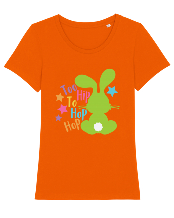 Too Hip to Hop Hop Bright Orange