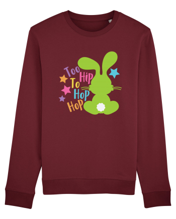 Too Hip to Hop Hop Burgundy