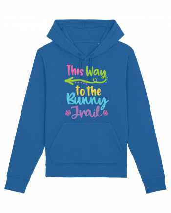 This way to the Bunny Trail Royal Blue