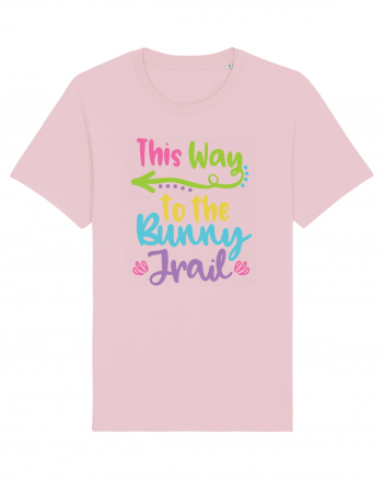 This way to the Bunny Trail Cotton Pink