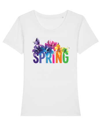 Floral spring White