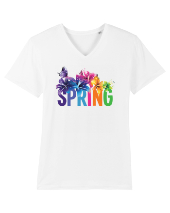 Floral spring White