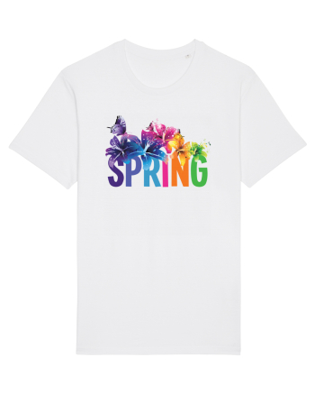 Floral spring White