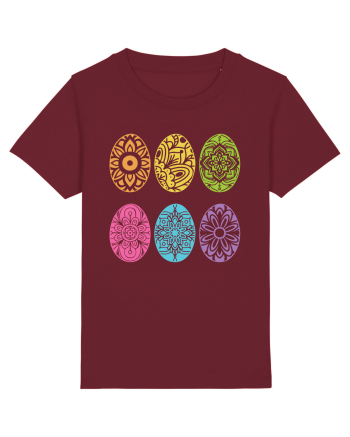 Easter Eggs Burgundy