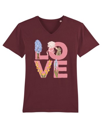 Spring love Burgundy