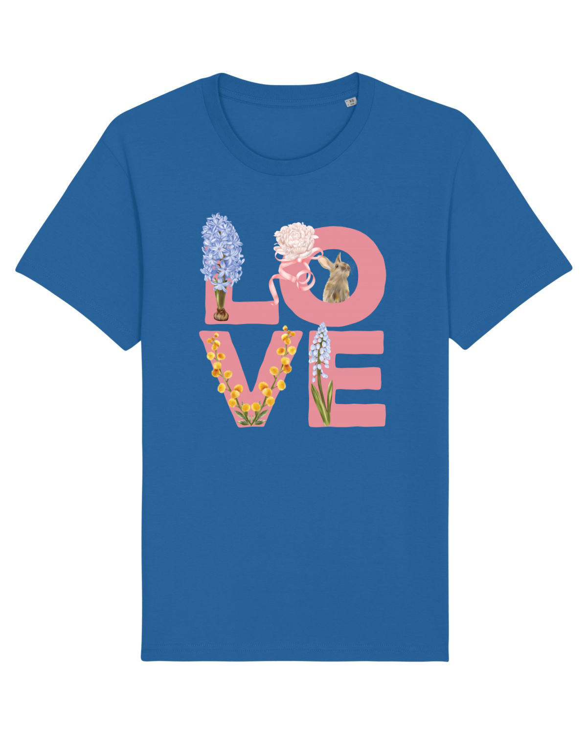 Tricou mânecă scurtă Unisex Rocker Royal Blue